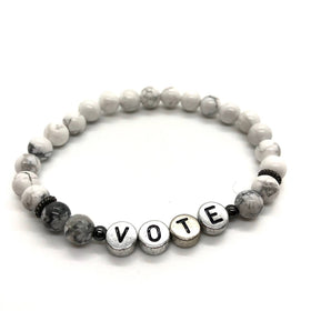 "CALM ME" Vote Stretch Bracelet