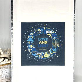 Holiday Tea Towel series by Cre8ive Art Space on Artisanco-op.com